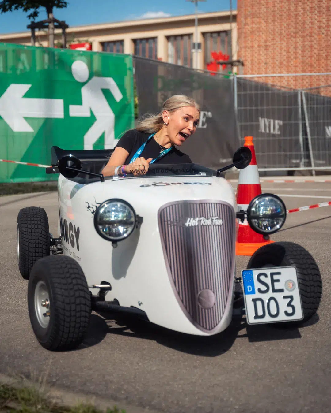 Alexisshv bei der Hot Rod-Challenge beim MYLE 2024
