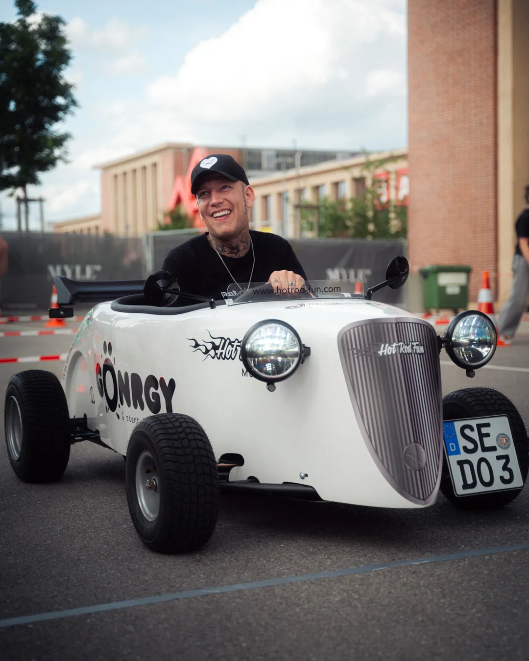 MontanaBlack88 bei der Hot Rod-Challenge auf dem MYLE 24