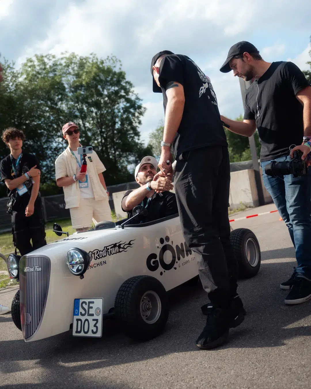 Shpendi bei der Hot Rod-Challenge auf dem MYLE 24