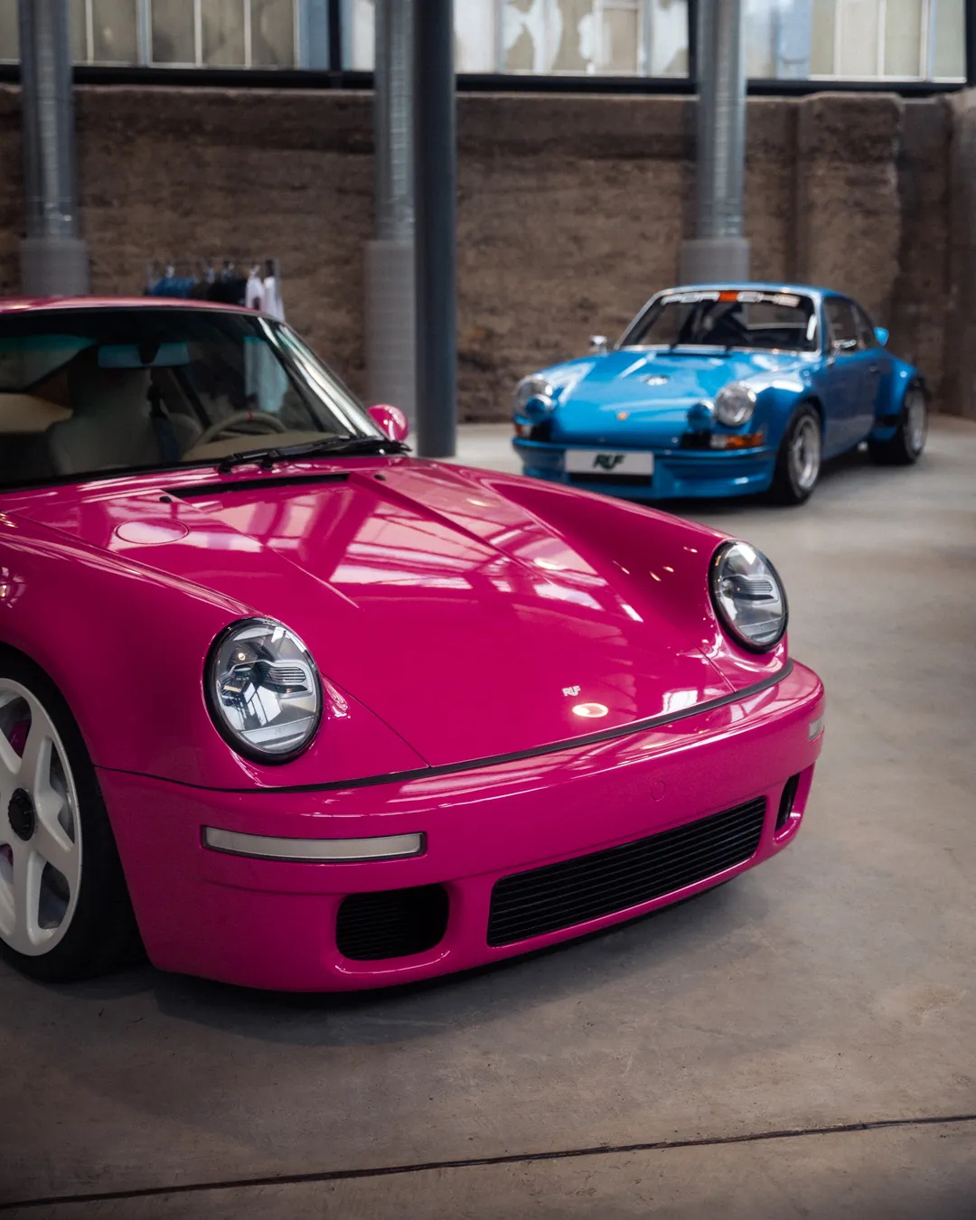 Porsche-Frontansicht des Ausstellers RUF auf dem MYLE 24