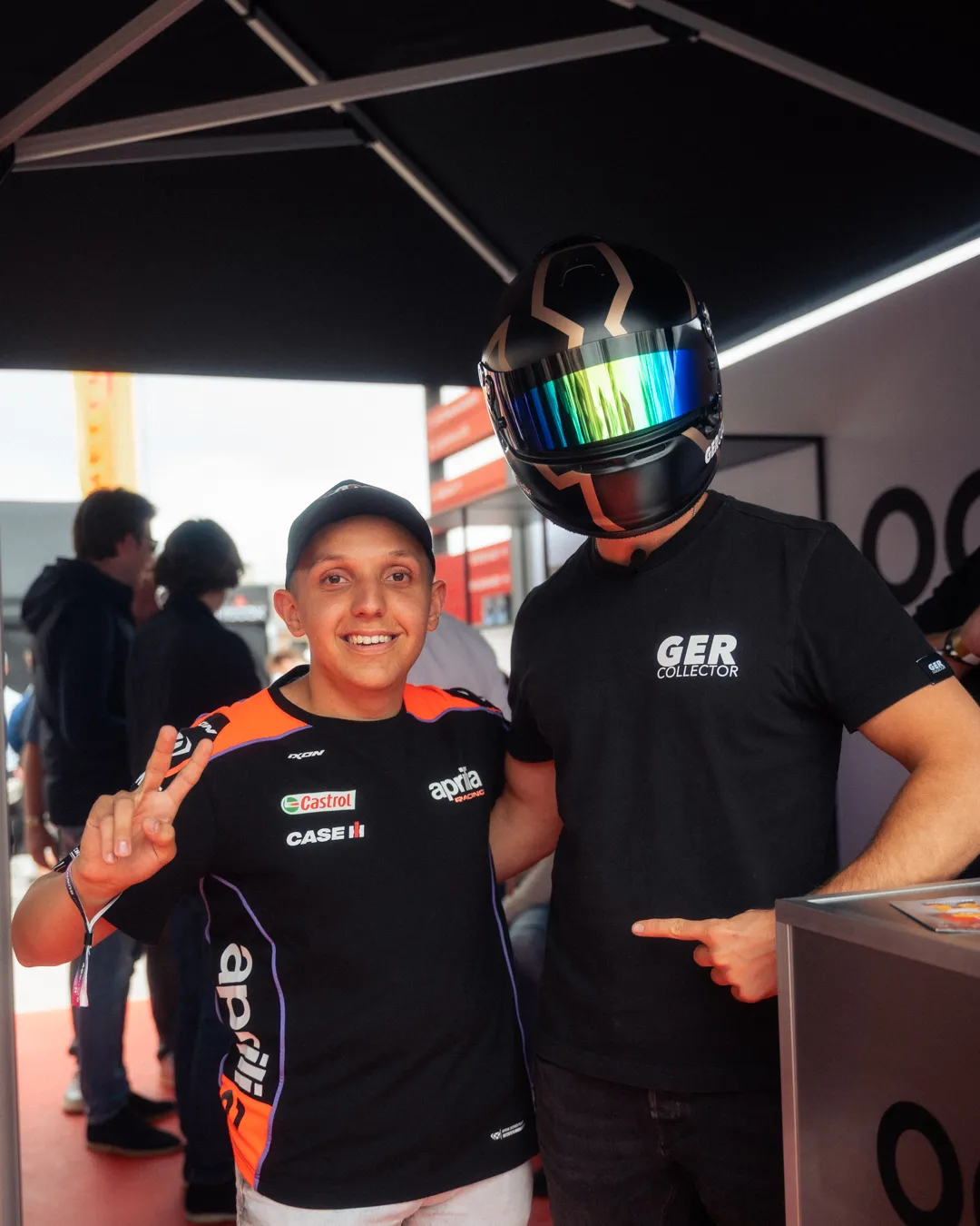 Gercollector-Autogrammstunde mit Fans auf dem MYLE 24