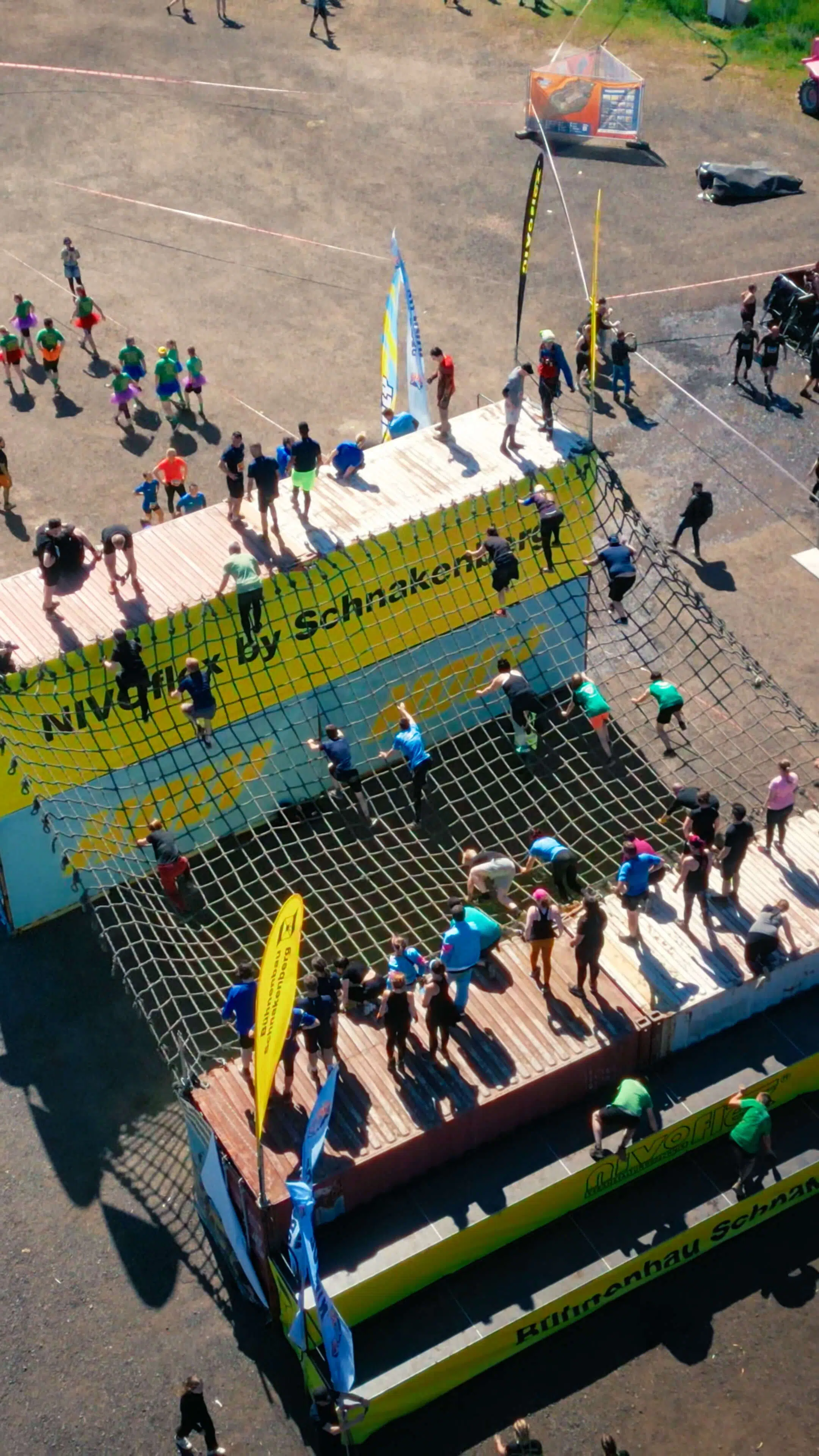 Hotfoot Run Nürnberg Drohnenaufnahme